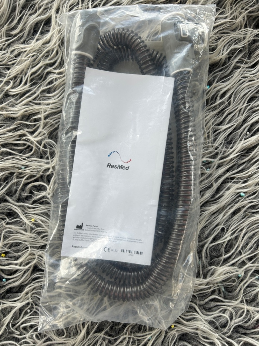 Climate line air res med hose sealed in package 37296
